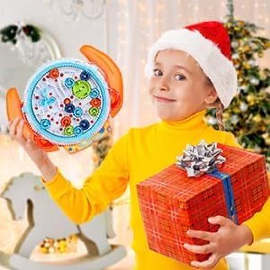 MagicBeans 3D Maze Magic 3D Labyrinth 3D Puzzle Cube Puzzle for Solo Elementary School Develops Balance and Ball, Cube, Ball, Game, Kids, Play,