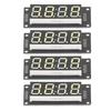 4 Set 4 Digit Digital Tube LED Display Board 7 Segments Clock Module TM1637 0.56in Yellow MRA041E