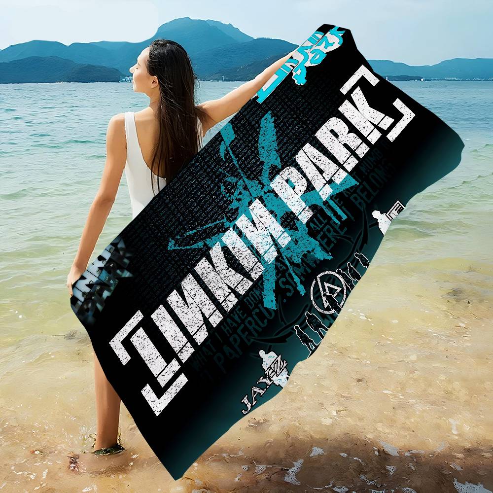 L-Linkin Hot Band Park Big Microfiber Beach Towels Quick Dry Towel Sand Beach Towels Pool Towel For Travel Swim Pool Yoga