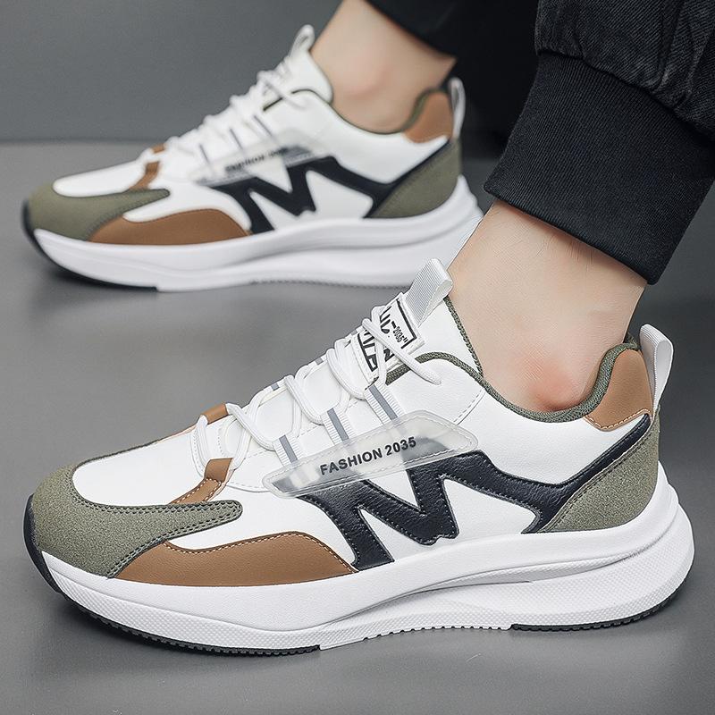 Internet celebrity popular men's shoes summer Forrest Gump sports shoes men's youth Hong Kong style dad shoes ins trendy versatile non-slip