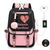 Peripheral Printed Backpack Female Fashion Student Multifunctional Casual School Bag