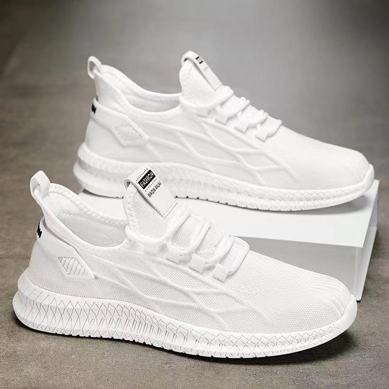 New Thick-soled Casual Sports Shoes, Breathable, Anti-slip, Lightweight and Versatile Thin Shoes