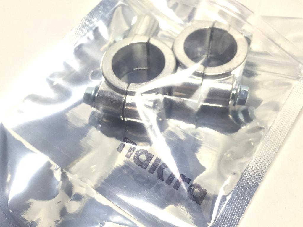 (nakira) Mirror Holder 1 Inch 25.4mm Set of 2 Clamp