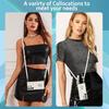 Crossbody Lanyard Strap Wallet Leather Case For Samsung Galaxy Note 20 10 S24 S23 S22 Ultra S21 Plus FE A52 A72 A32 A22 5G Cover