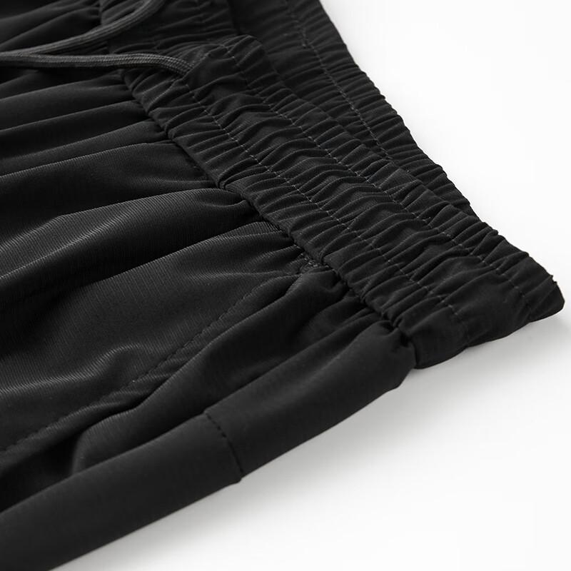 Dibinze Men's Plus Size Ice Silk Jogger Pants