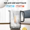 Urcior de apă Ușa frigiderului Urcior de apă cu mâner Vase de servire pentru băuturi și recipient de depozitare pentru cald