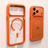 Magnetic Wireless Charging Case For iPhone 17 16 Pro Max For Magsafe Clear Acrylic Back Soft Bumper Cases for iphone 17 16 Pro