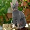 Cat Full-Body Jumpsuit With Turtleneck Warm Sweater Hairless Cats XS To 2XL