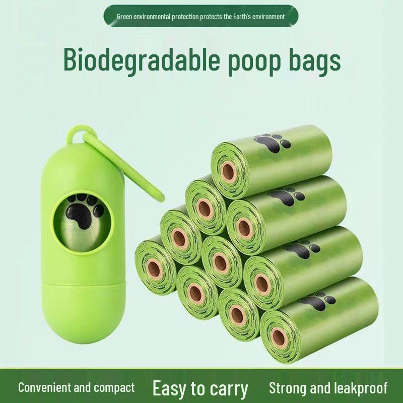 **Biodegradable Dog Poop Bags & Scooper Set**