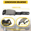 GREY REAR CAB QUARTER WINDOWS LATCH LOCK Fit TOYOTA TACOMA 2001-04 62910-35032 V