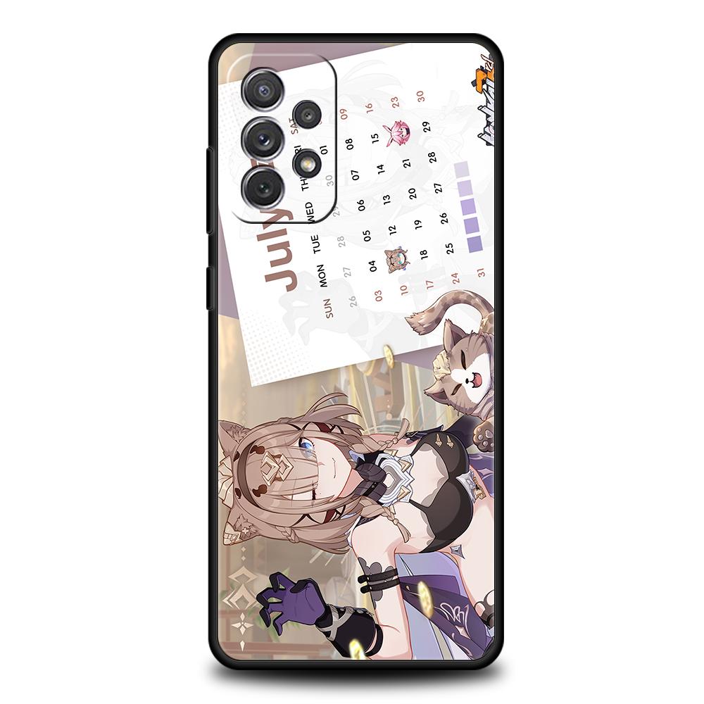 Honkai Impact 3rd Anime Game Case For Samsung A24 A12 A14 A32 A50 A70 A20E A20S A10 A10S A22 A30 A40 A34 A54 A42 A52 A04s Cover
