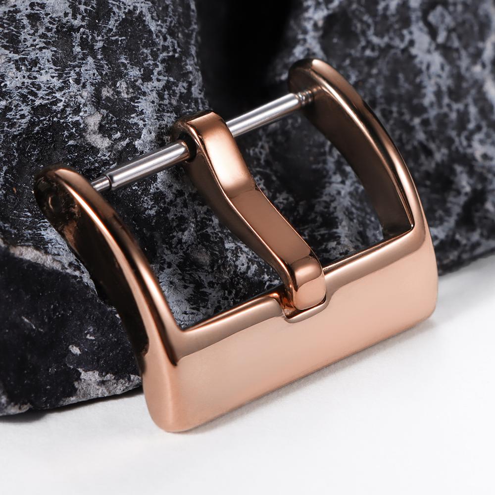 16mm 18mm 20mm 22mm Stainless Steel Watch Buckle for Watchband Matte Polished Replacement Clasp Gold Silver Rosegold Accessories