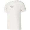 Fitness Athletics Knitted Short Sleeve Autumn Round Neck T-Shirt Men Tops A11M531104F-WT