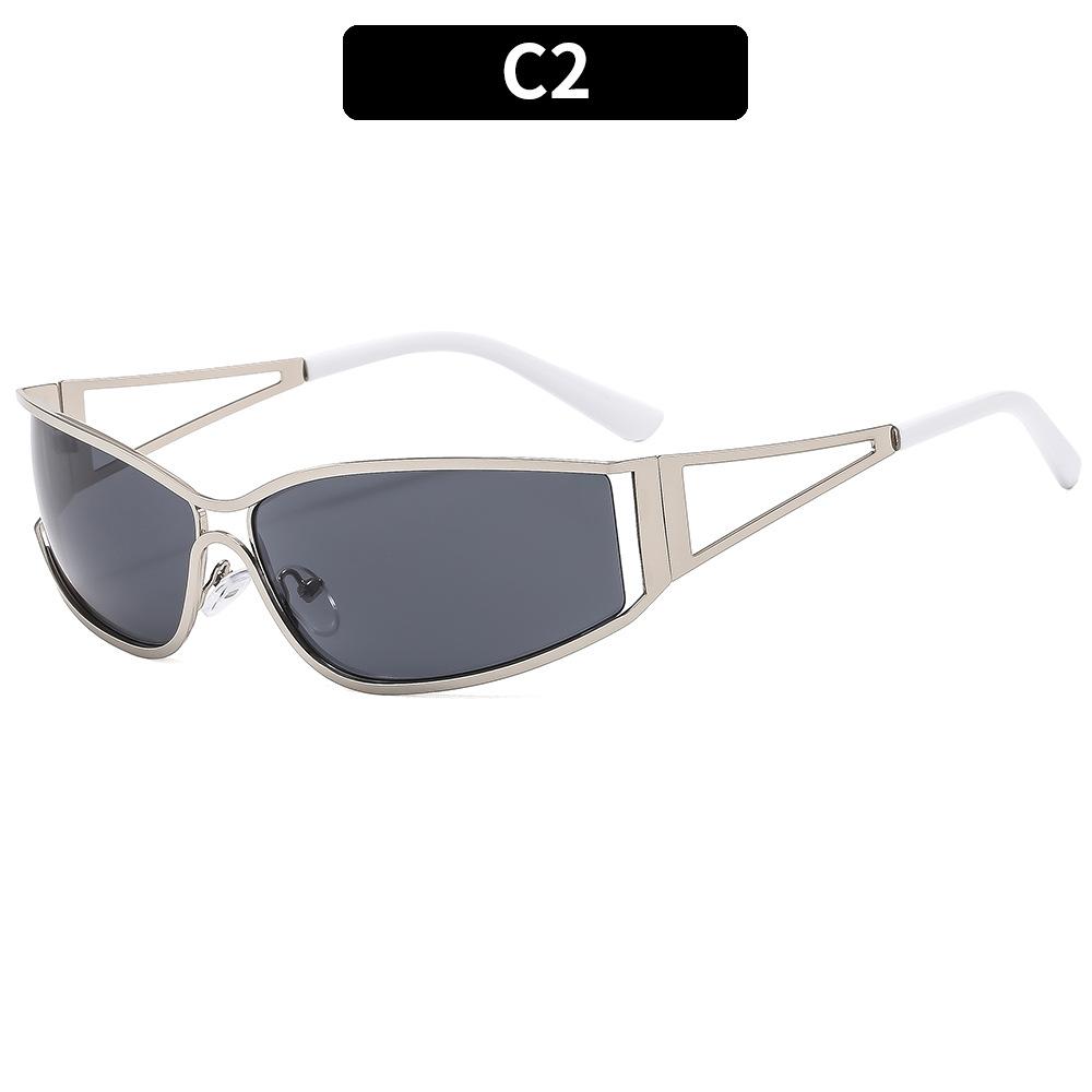 Women Glasses Double Beam Sunglasses Sunshade