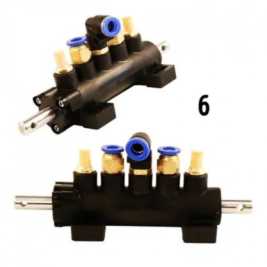 Hot  Air Control Five Way Foot Pedal Valve Wheel Repairing Tool Tire Changer Machine