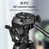 2024 Dual-Phone Professional Live Streaming Tripod for Outdoor Use
