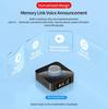 M5 LED Display Bluetooth Audio Transmitter Receiver 3.5mm AUX R/L RCA TF/U-Disk Jack Stereo Wireless Adapter IR Control With Mic