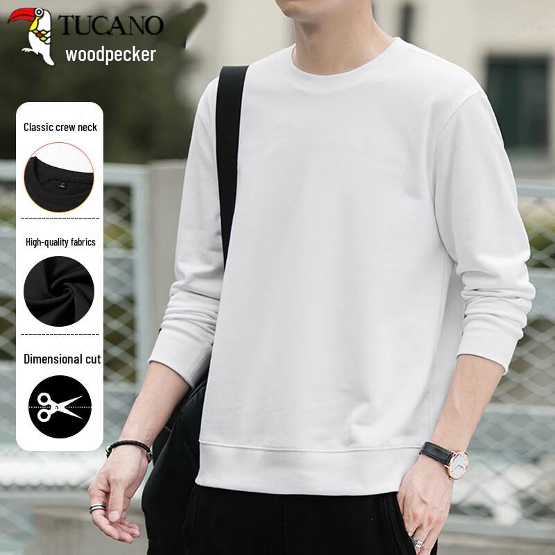 

TUCANO Men s Solid Color Casual Sweatshirt 2XL