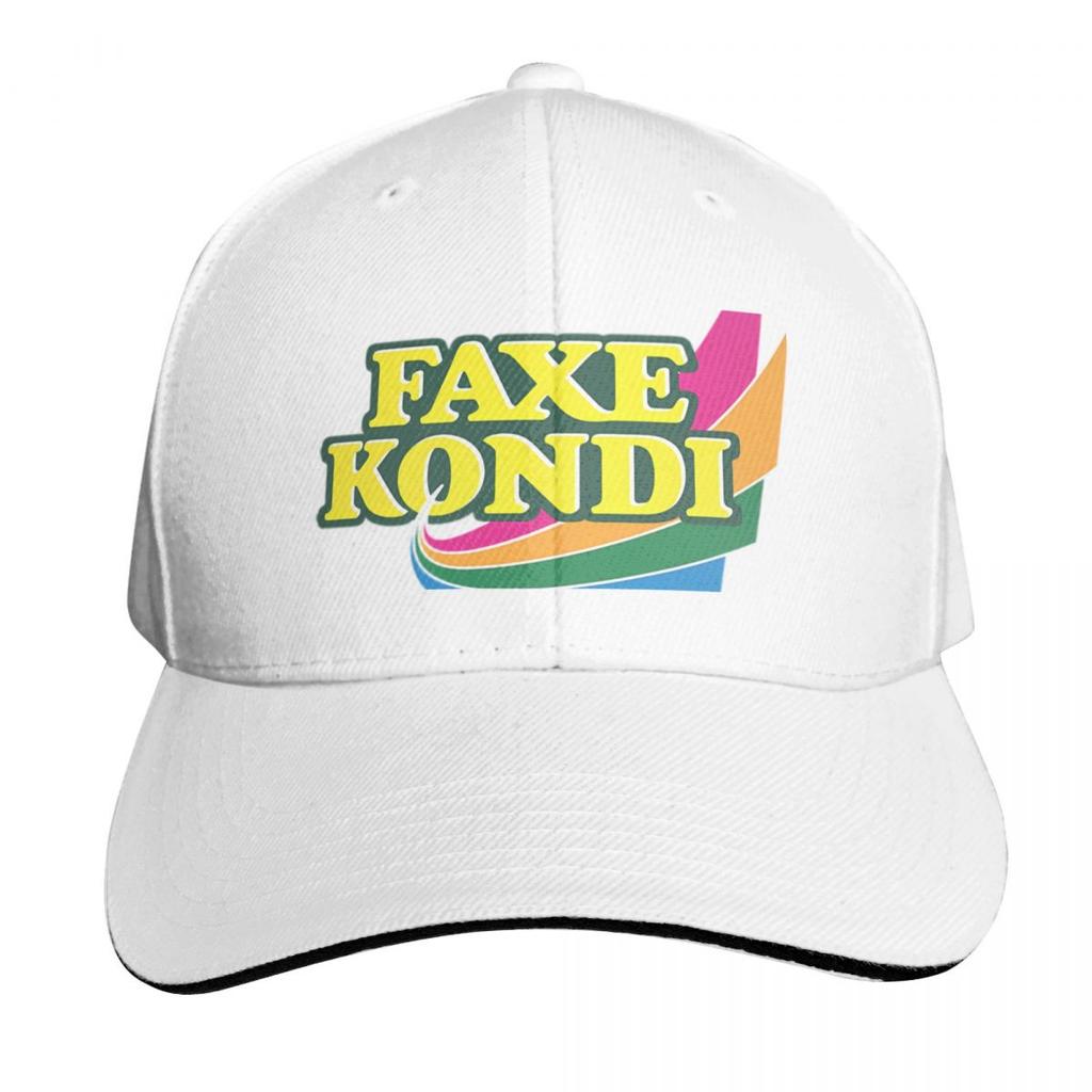 Faxe Kondi Logo Baseball Cap Fun Hats Fashionable Foam Party Hat Luxury Hat Womens Hats For The Sun Unisexs