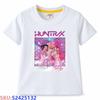 KPop Dämonenjäger Kinder-Cartoon-Print T-Shirt