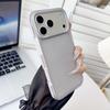 Color nail skin feeling mobile phone case is suitable for Apple 17PROMAX matte back plate 16 large holes 13/14 soft case