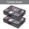 Shoes Storage Box Dust-proof Reinforced Handle Non Woven Fabric Under Bed Shoes Organizer Household Supplies