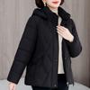 Plus Size L-5XL Fashion Female Coat Winter Jackets Hooded Loose Thick Warm Middle Age Women Parkas