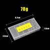 2501Pcs Anti-corrosion Wear Resistance 8 Shape Fishing Rolling Swivels Solid Ring Fishing Tackle