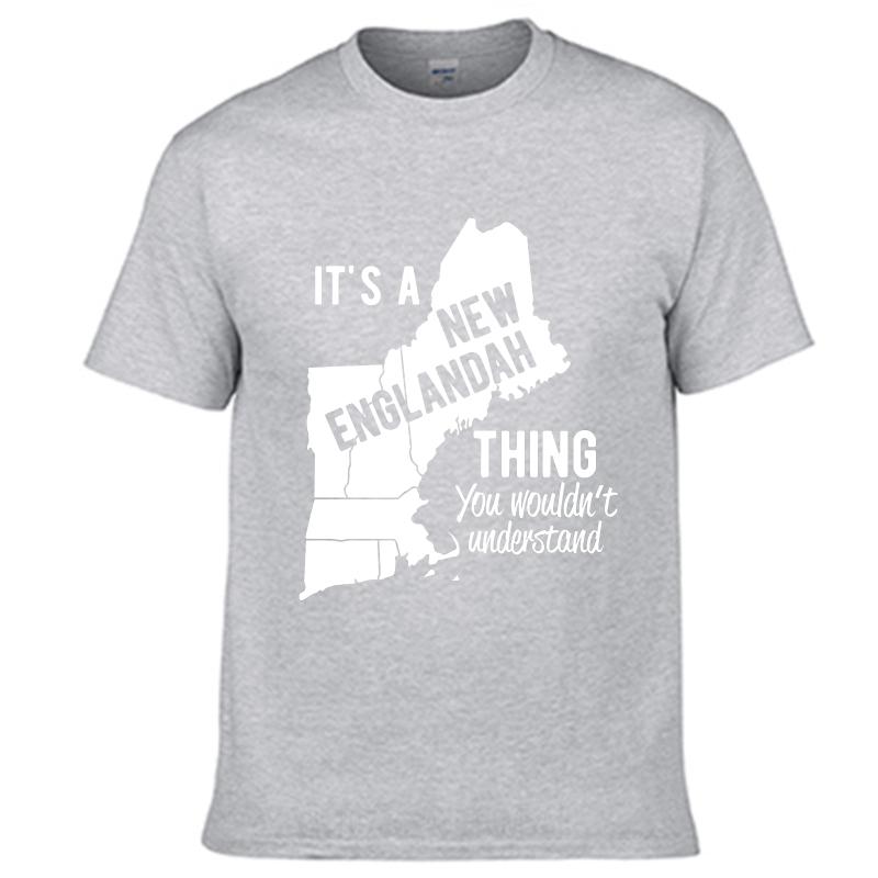 Plus Size Summer For Her Tshirt Its A New Englandah Thing You Wouldnt Understand Short Sleeve Solid Color ONeck Tshirt