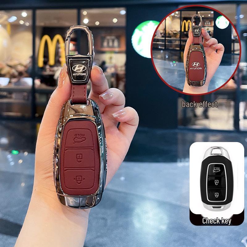 Kompatible Schlüsselhülle für Hyundai Modelle: Elantra, ix35, Coupe, Tucson, Mingtu, ix25 und Kona