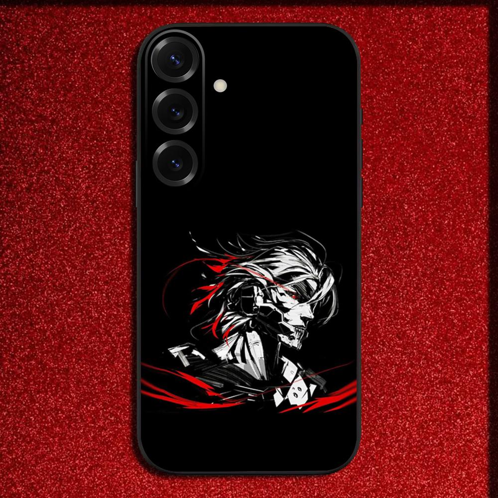 Metal Gear S-Solid Game Phone Case For Samsung S25,S24,S21,S22,S23,S30,Ultra,S20,Plus,Fe,Lite,Note,10,9,5G Black Cover