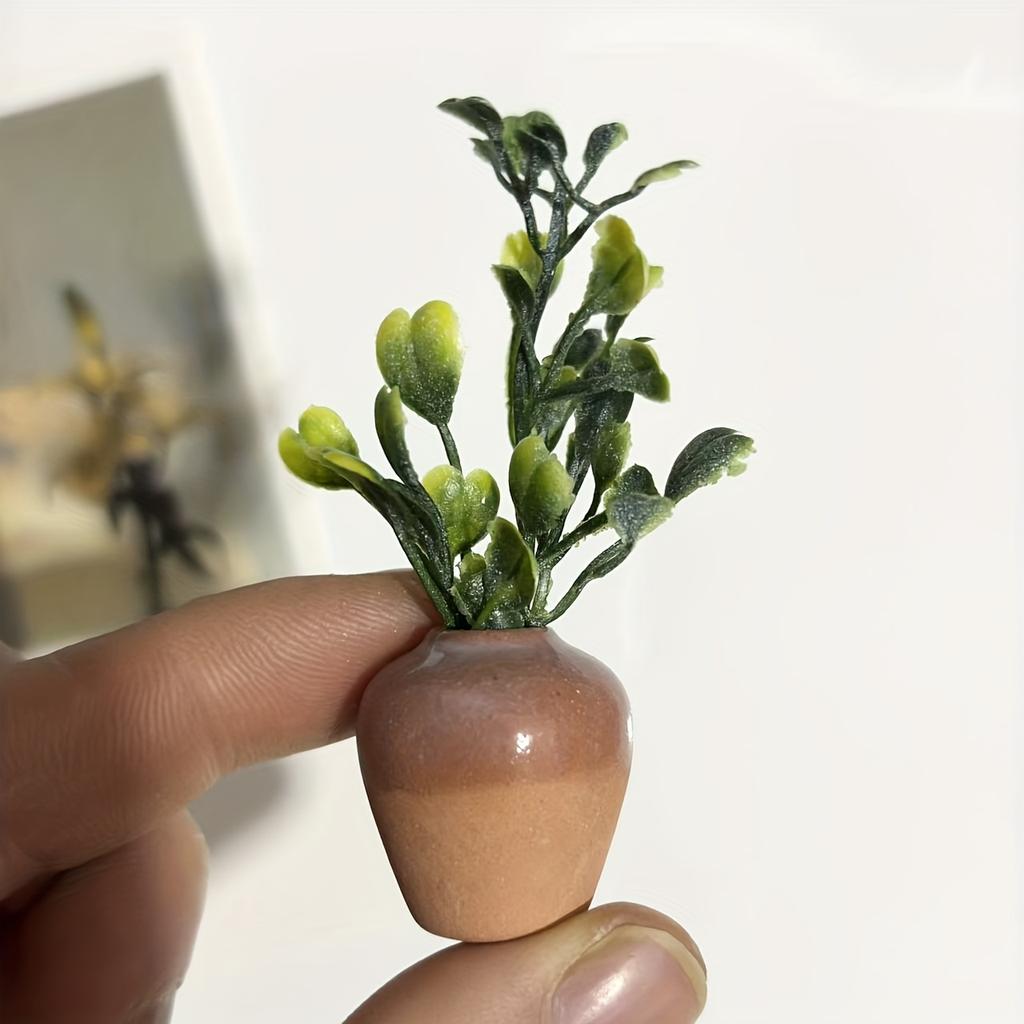 Mini Ceramic Vase Refrigerator Sticker Creative 3D Stereo Home Decoration Magnet