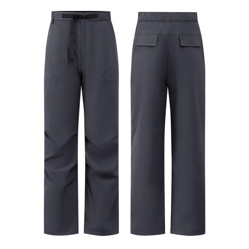 Original Foreign Trade Outdoor Couple's Functional Fleece-Lined Thickened Autumn and Winter Unisex Workwear Casual Cargo Pants