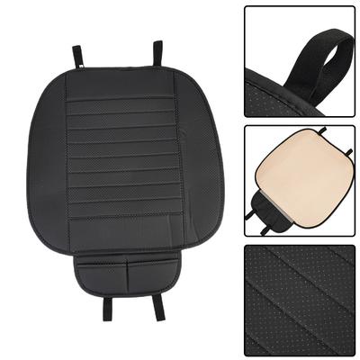 Auto Vordersitzbezug Atmungsaktive PU Lederauflage Matte Autositzkissen-Universal#