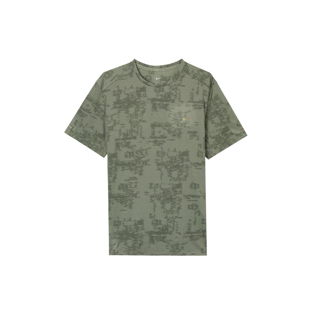 Nike Running T Shirt Men's Green FZ0584-053