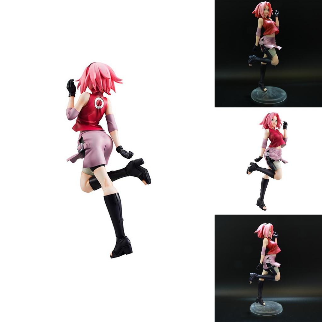 Hochwertige Anime Naruto Shippuden Haruno Sakura PVC Actionfigur Stilvolle Ergänzung für jede Sammlung