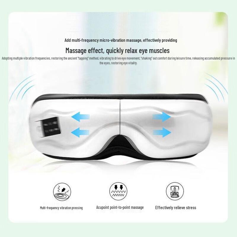 Shangheng Foldable Eye Massager with Heat & Kneading