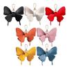 Trendy Matte Finish Butterfly Purse Charm Easy Installation Decorative Bag Enhancer Elegant Bag Pendant for Women