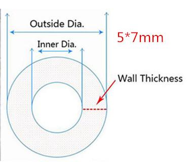 5 Meters Transparent Food Grade Silicone tube 2 4 6 8 10 12 Flexible Garden Rubber hose Aquarium Soft Tubing Silicone pipe