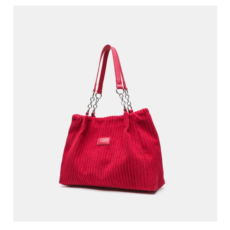 

Large capacity bag women s new fashion trend velvet underarm bag shoulder bag commuter bag tote bag women 40*11*29cm розы красного