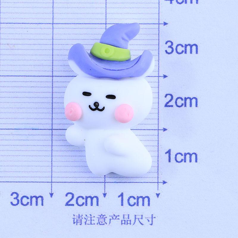 10 Pcs New Cute Halloween Pumpkin Flat Back Resin Cabochons Scrapbooking Diy Jewelry Hairpin Craft Decoration Accessorie A113