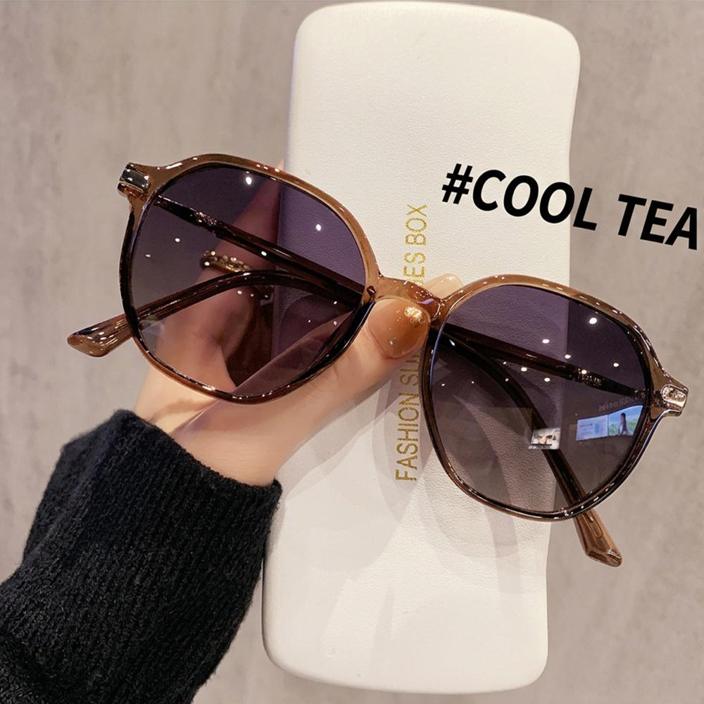 

Women S Sunglasses Uv400 Casual Outdoor Sunglasses Uv400 Shades Minimalist Round Frame Sunglasses For Shopping Cycling Outdoor