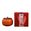 Huaifeng Persimmon Tea Caddy Gift Set