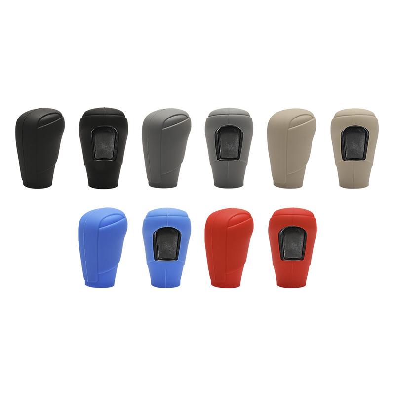 1PCS Car Anti Slip Silicone Gear Lever Cover,Handbrake Button Accessories,Handle Cover Decoration,For Mazda3 Axela CX4 CX5 CX8