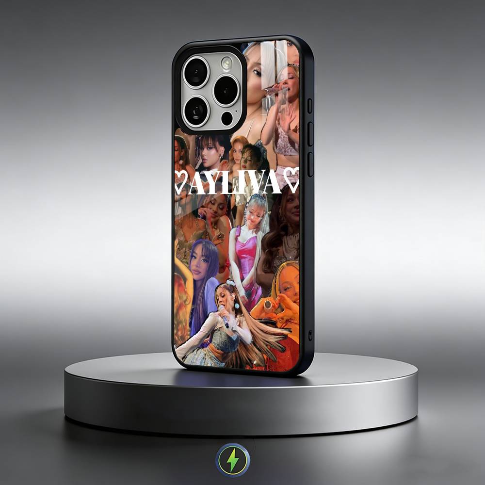 Singer A-Ayliva wallpaper Phone Case For iPhone17,16,15,14,13,12,11 Plus,Pro Max Magnetic For Magsafe Wireless Charging