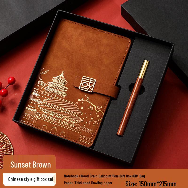 Palace Museum National Trend A5 Notebook Gift Set with Custom Logo
