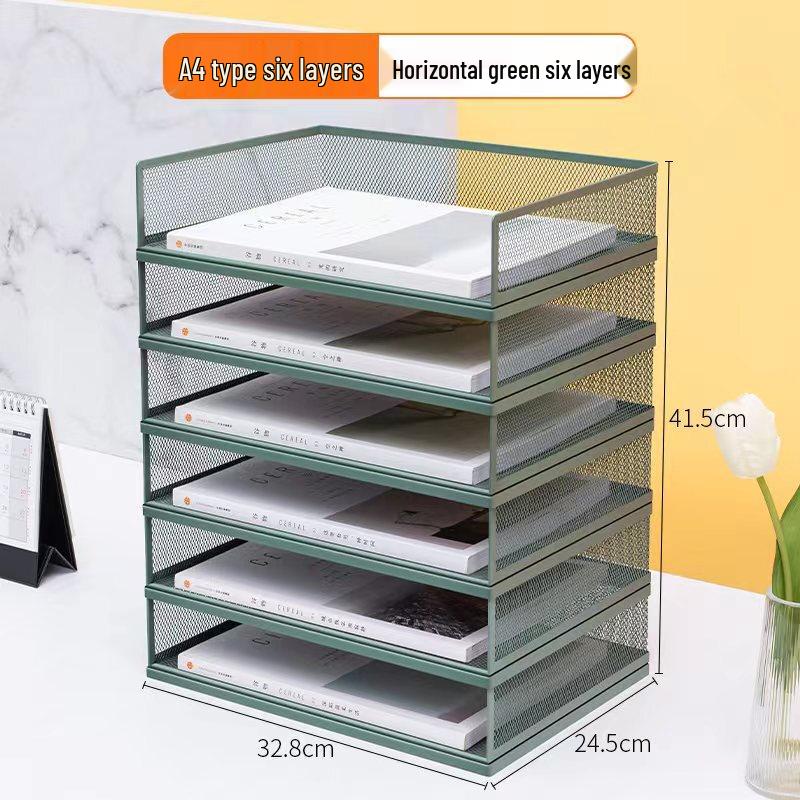 A4 Metal Desktop File Organizer