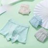 Boys' Cotton Boxer Briefs - Solid Color Shorts for Kids & Teens
