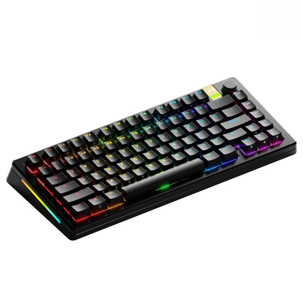 Glorious GMMK 3 PRO HE Prebuilt Wireless Black Gaming Keyboard KB0841 75% (English Layout) GLO-KB-GMMK3-PRO-75-PB-HE-WL-BLK-US