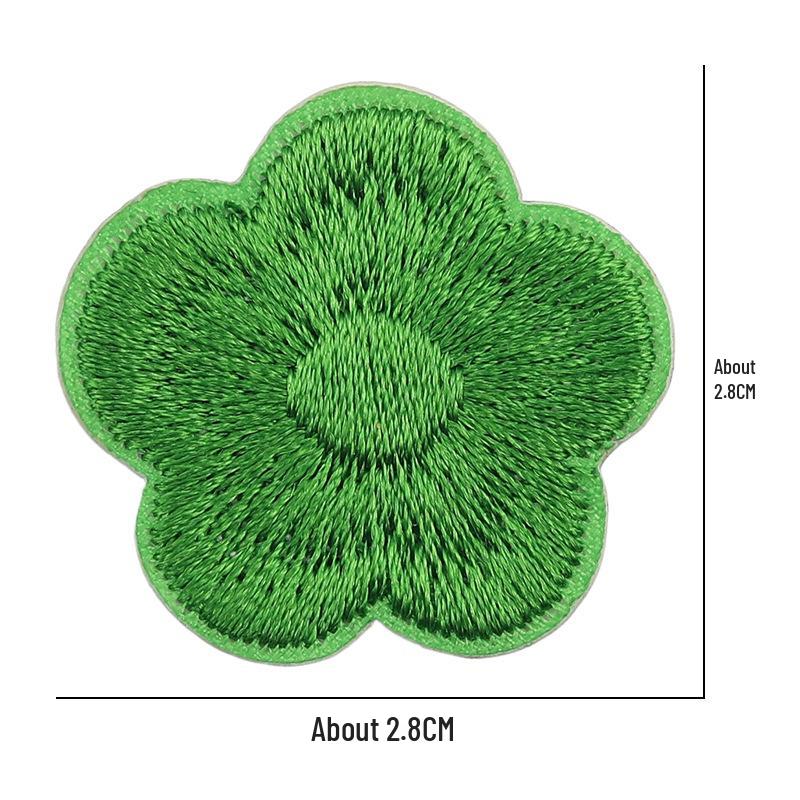 DIY Self-Adhesive Embroidery Patch Stickers for Clothing and Journals